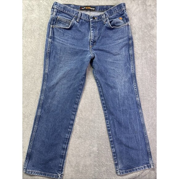 Wrangler FR Jeans-Cat‎ 2 Flame Resistant-Welder Gear-Mens 36/30 FR36MWZ Slim Fit - Picture 1 of 16